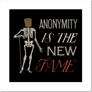 Anonymity Posters and Art